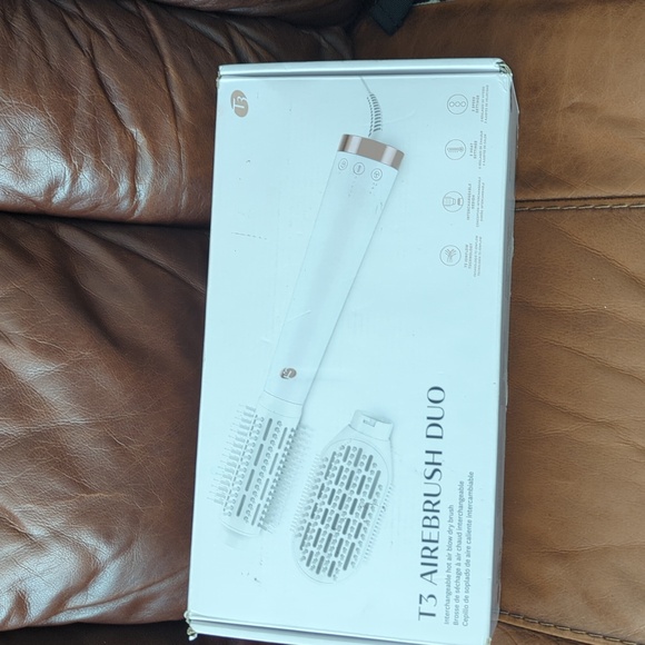 T3 Airebrush Duo Interchangeable Hot Air Blow Dry Brush - Picture 6 of 7